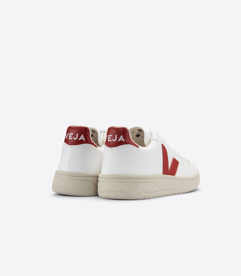 Veja Trainers Mens White - V-10 Cwl - PAEN-08297